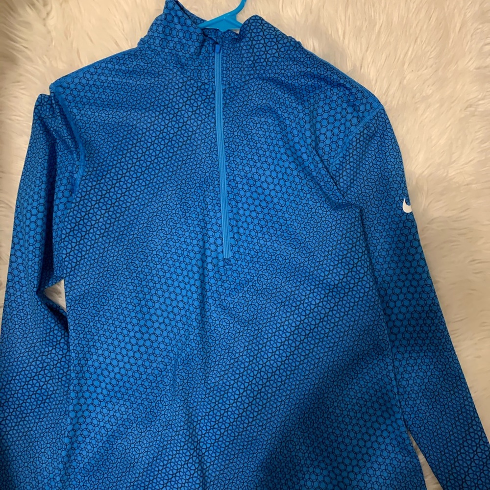 NWOT nike pro dri-fit half zip jacket